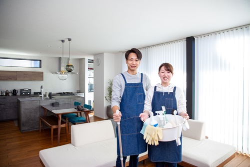 大掃除は春や秋がおすすめです