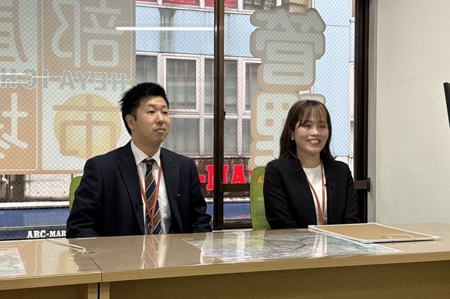 西さん（左）、古瀬さん（右）のおすすめエリアは？