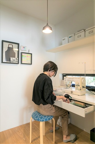 ママのセンスが光る書斎