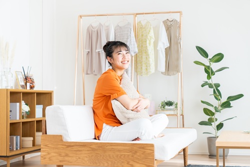 お部屋を広く見せるコツがあります