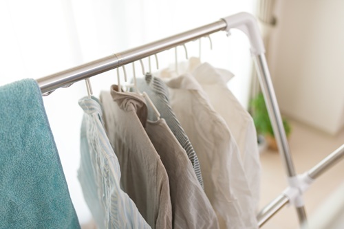 室内干しをする際は、風通しのよいところに干すようにしましょう