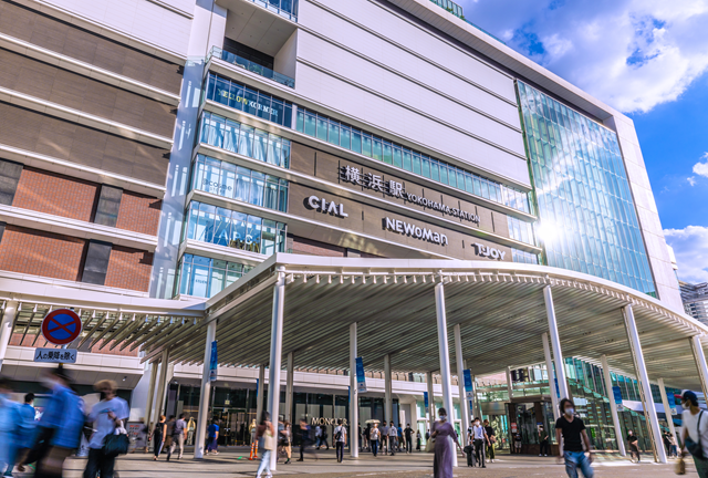 横浜駅は関東有数のターミナル駅です