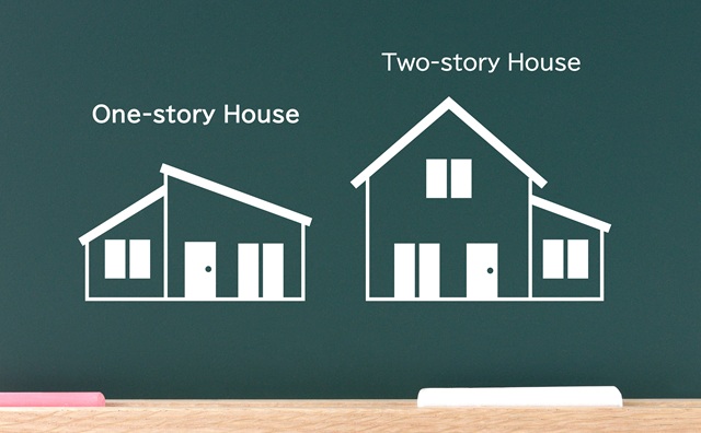 平屋と２階建てのどちらが適しているかは人によって異なります