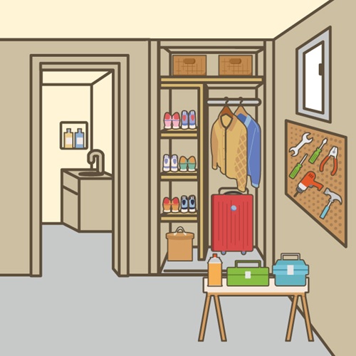 収納以外にも趣味のスペースとして活用できるでしょう