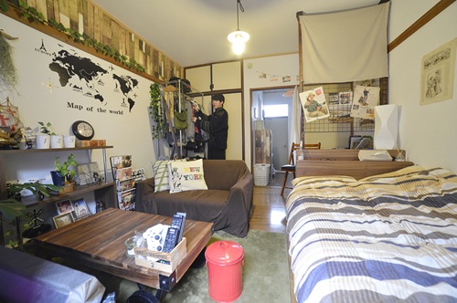 うっしーさんのお部屋「グリーンで作るヴィンテージROOM」