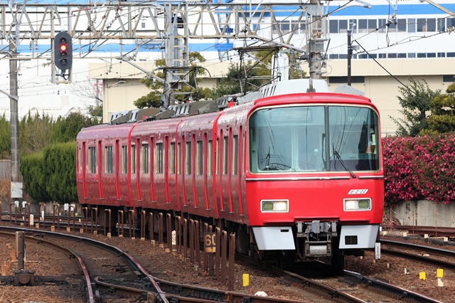 愛知県「豊橋」駅から岐阜県「名鉄岐阜」駅までを結ぶ名鉄名古屋本線