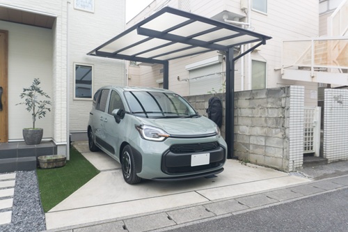 カーポートにはさまざまな種類があります