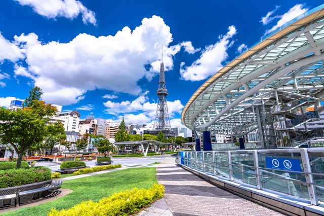 中部地方の中心都市である名古屋市