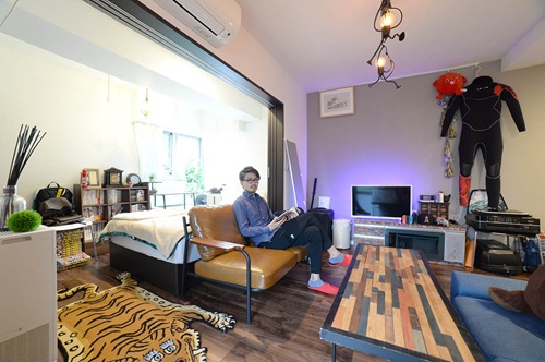 稜大さんの「遊び心満載！大人の秘密基地」