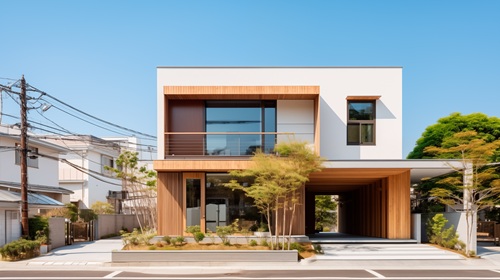 シンプルモダンなデザインが流行していることが軒のない家が増えている理由の一つです