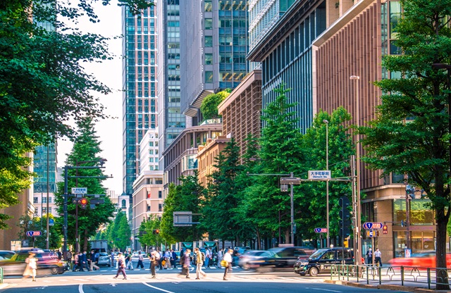 日本有数のオフィス街・日本経済の中心地である大手町。東京駅も徒歩圏内にあり交通利便性は圧倒的です