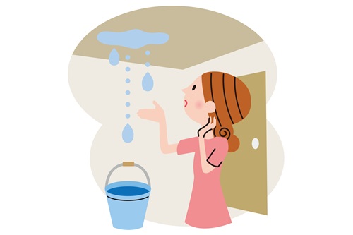 雨漏りの応急処置方法を場所別で解説します