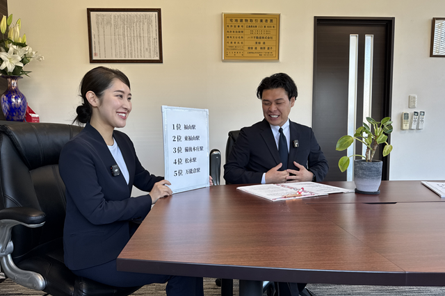 濱畑亮太さん・りのさん。ご家族ならではの息の合った和やかな雰囲気でした