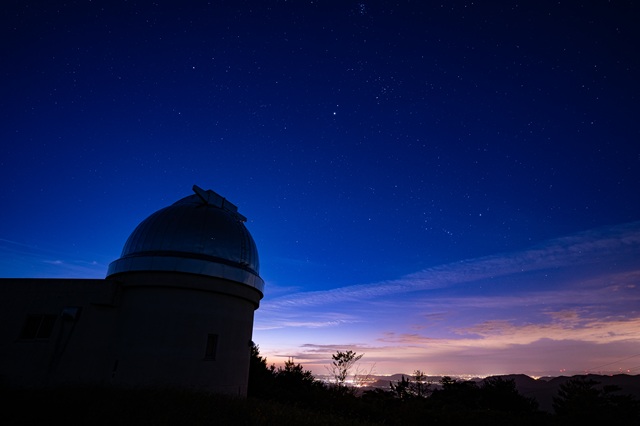 「美星天文台」がある美星町（びせいちょう）は「日本三選星名所 (天文学者が選ぶ「日本で一番綺麗な星空ベスト３」）」に選ばれました