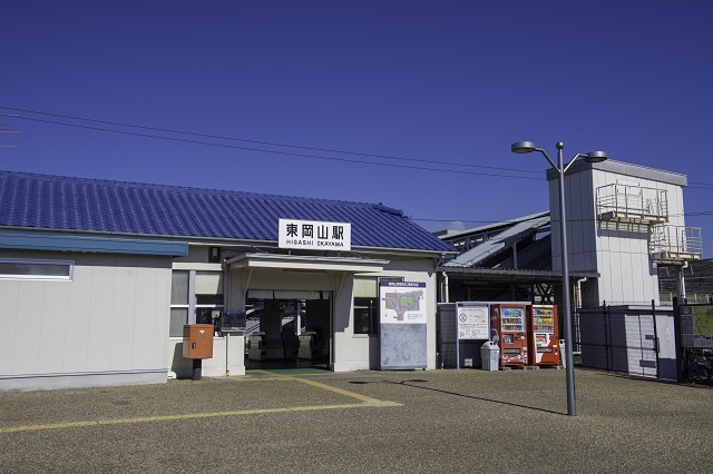 岡山駅まで約11分でアクセスできベッドタウンとしても発展しています