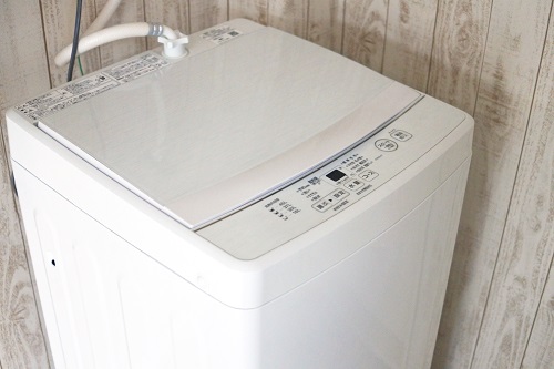洗濯機置き場の位置や大きさを確認しておくと購入がスムーズです