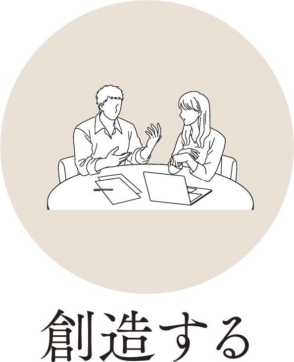 創造する