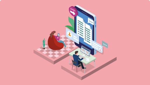 オンライン入居申込みのイメージ