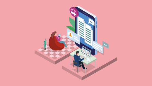 スマート申込を活用して入居申込業務を迅速化するイメージ