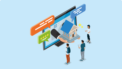 おすすめコメントを活用して物件の魅力を伝えるイメージ