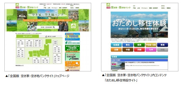 全国版 空き家・空き地バンクサイト