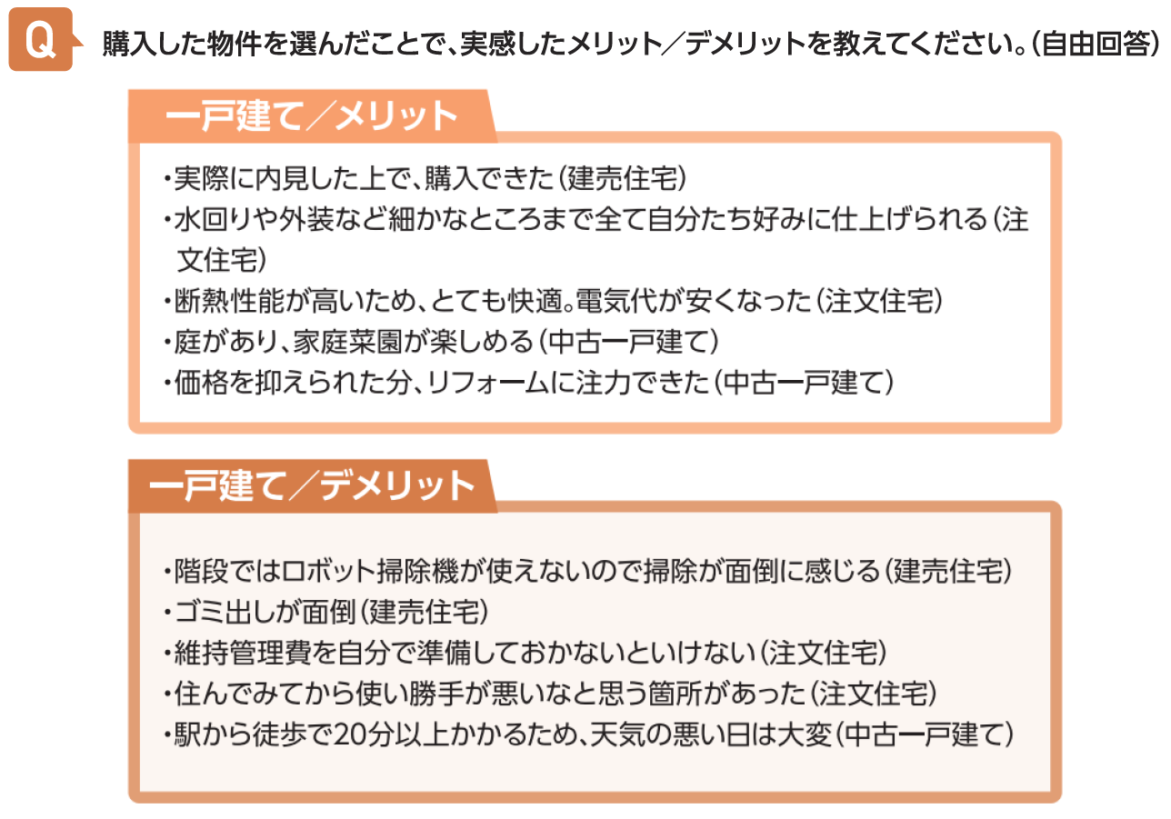 一戸建てのメリット・デメリット