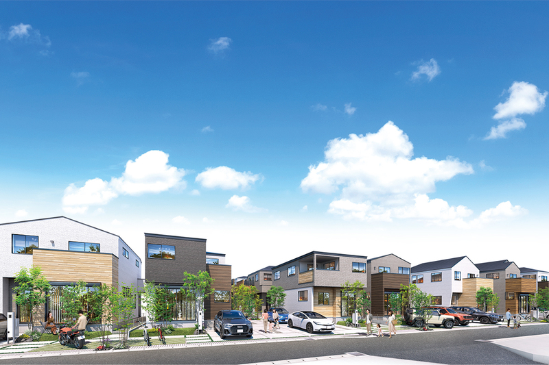 アットホーム】ポラスの分譲住宅 LAUGHラフ柏 パークサイド[3919111602