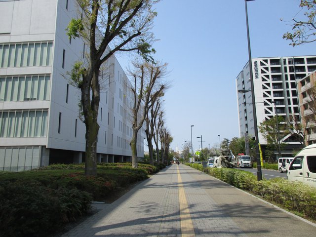 キャンパス入口（帝京平成大学中野キャンパス）