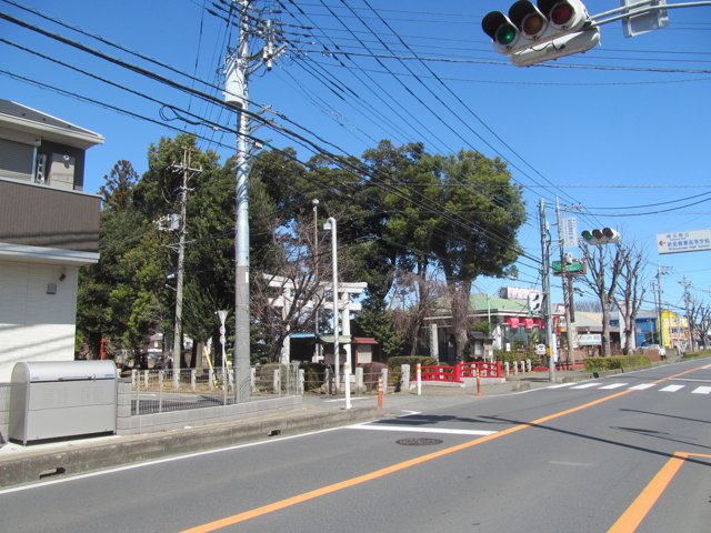大和田氷川神社（立教大学新座キャンパス）