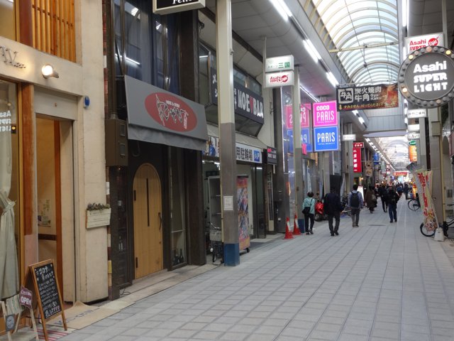 堺東商店街（関西大学堺キャンパス）