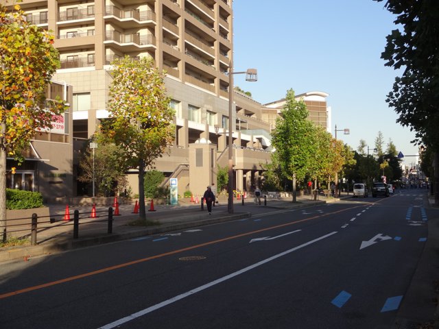 長尾街道（関西大学堺キャンパス）