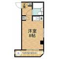 西ビル ２０３ ワンルームの間取り図