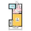 メゾン高橋Ⅲ １０３ １Kの間取り図