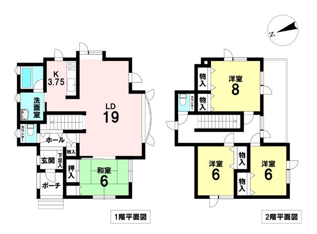 アットホーム 石狩市 花川北四条１丁目 麻生駅 2階建 ４ｌｄｋ 石狩市の中古一戸建て 提供元 ハウスドゥ 篠路店 株 キュアテック 不動産事業部 一軒家 家の購入