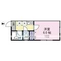 トラスティ落合 １０２ １Kの間取り図