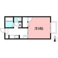 アネックスＭ １０５ １Kの間取り図