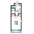 ドミールＴ １０２ １Kの間取り図