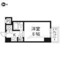 京都市上京区 今出川通堀川東入飛鳥井町（今出川駅） 10階 ワンルームの間取り図