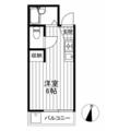 世田谷区 上馬４丁目（駒沢大学駅） 2階 ワンルームの間取り図