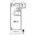 ＤＩＫマンション新橋 5階 ワンルームの間取り図