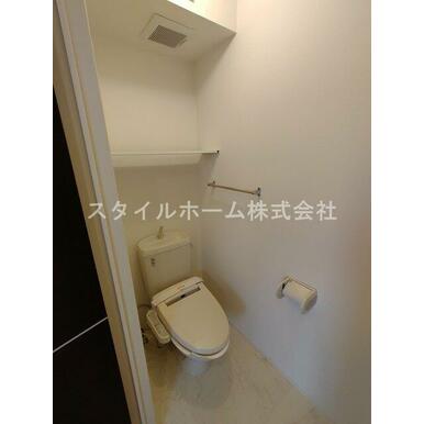 トイレもきれいです