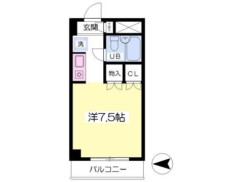 アットホーム 小平市 花小金井２丁目 花小金井駅 2階 ワンルーム 提供元 株 ハウスメイトショップ 三鷹店 小平市の賃貸マンション