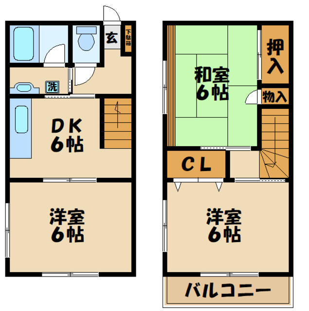 アットホーム レーベンハイム２１ 2階 ３ｄｋ 提供元 株 タウンハウジング 本厚木店 伊勢原市の賃貸アパート