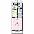 熊本市中央区 白山２丁目（新水前寺駅） 3階 １Kの間取り図