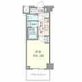 ＥＶＥＲＴＯＷ　ＣＨＯＪＡＭＡＲＵ 2階 １Kの間取り図