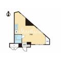 渋谷区 恵比寿１丁目（恵比寿駅） 3階 ワンルームの間取り図