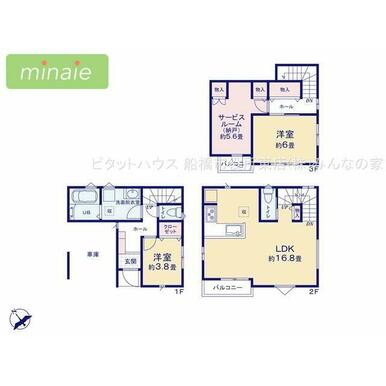アットホーム 市川市 大洲４丁目 市川駅 3階建 ２ｓｌｄｋ 市川市の新築一戸建て 提供元 ピタットハウス船橋市役所東店 株 みんなの家 一軒家 家の購入