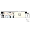 第１７友建ビル 3階 １Kの間取り図