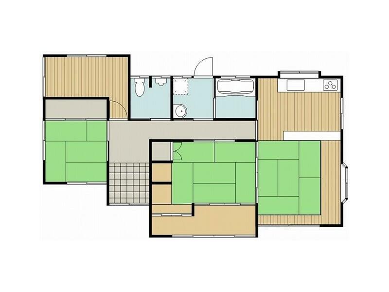 Kobayashi City, Nojiri Town Kamiya (Kobayashi Station), 1-story building, 3LDK