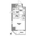 エルスタンザ文京根津 ４０３ １Kの間取り図